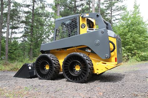 all terrain skid steer|Michelin X Tweel SSL 2 Airless Radial Tires for Skid Steer Loaders.